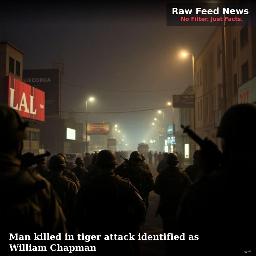 Man killed in tiger attack identified as William Chapman