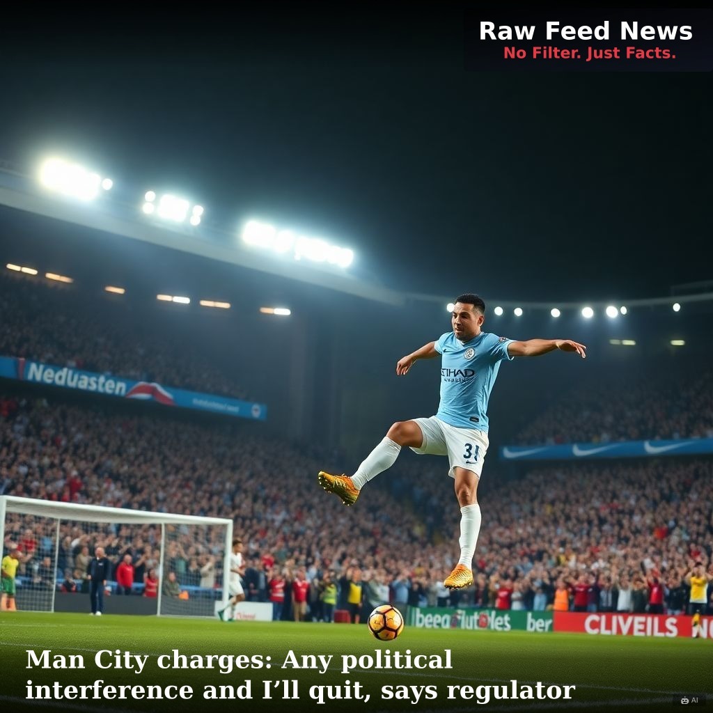 Man City charges: Any political interference and I’ll quit, says regulator