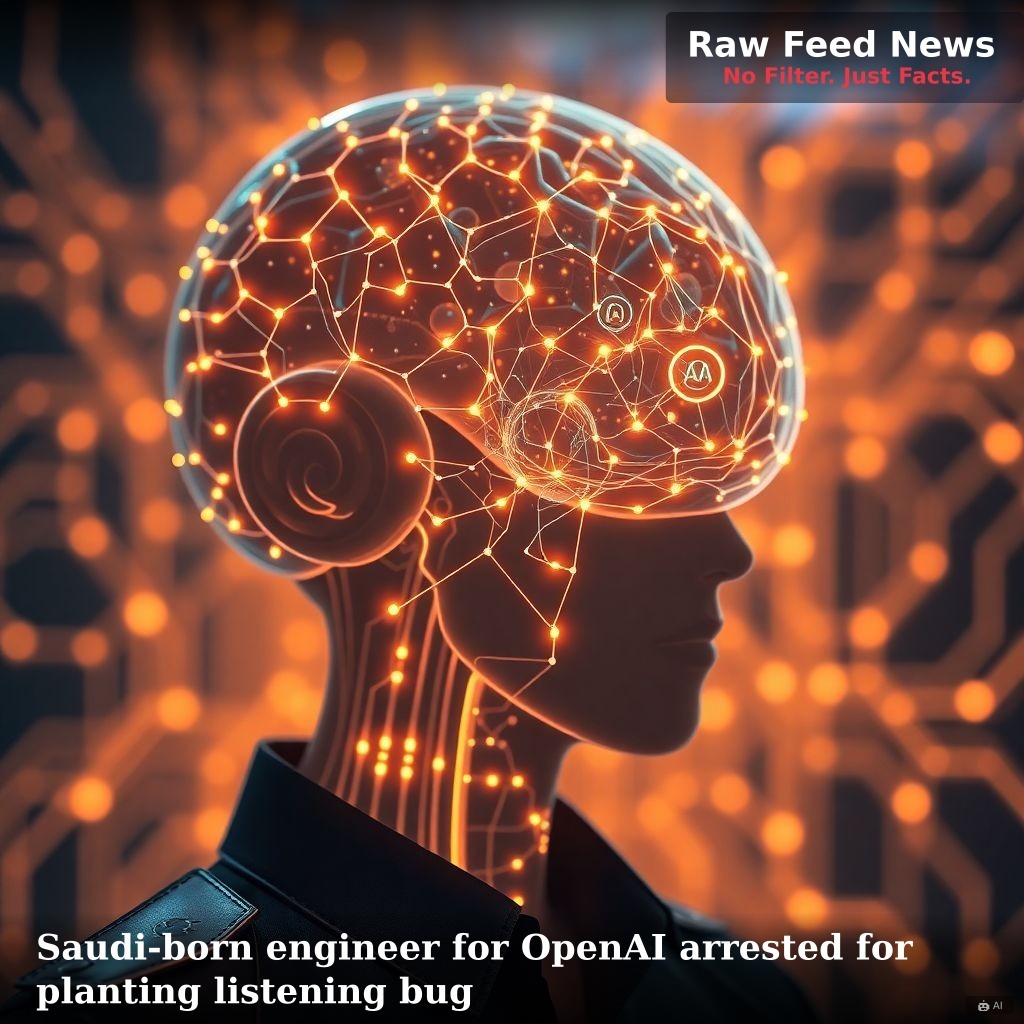 Saudi-born engineer for OpenAI arrested for planting listening bug