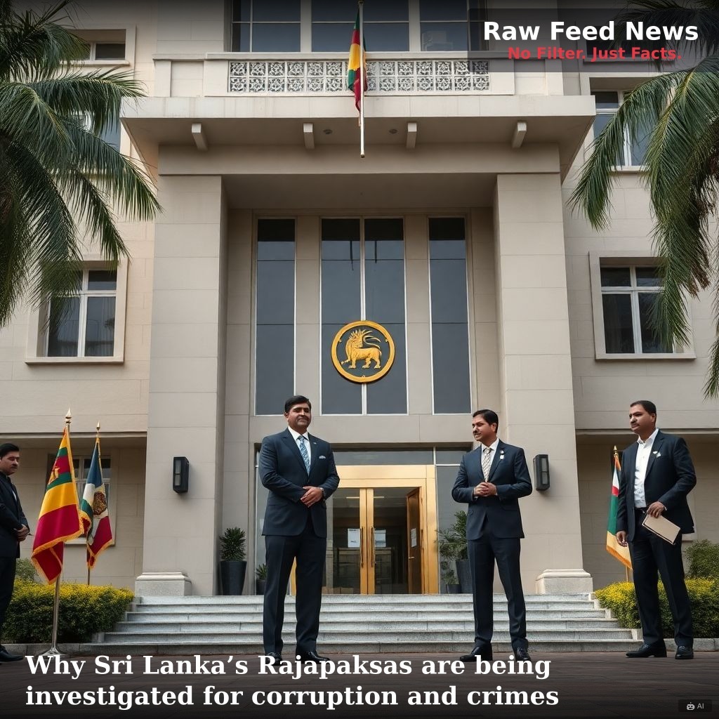 Why Sri Lanka’s Rajapaksas are being investigated for corruption and crimes