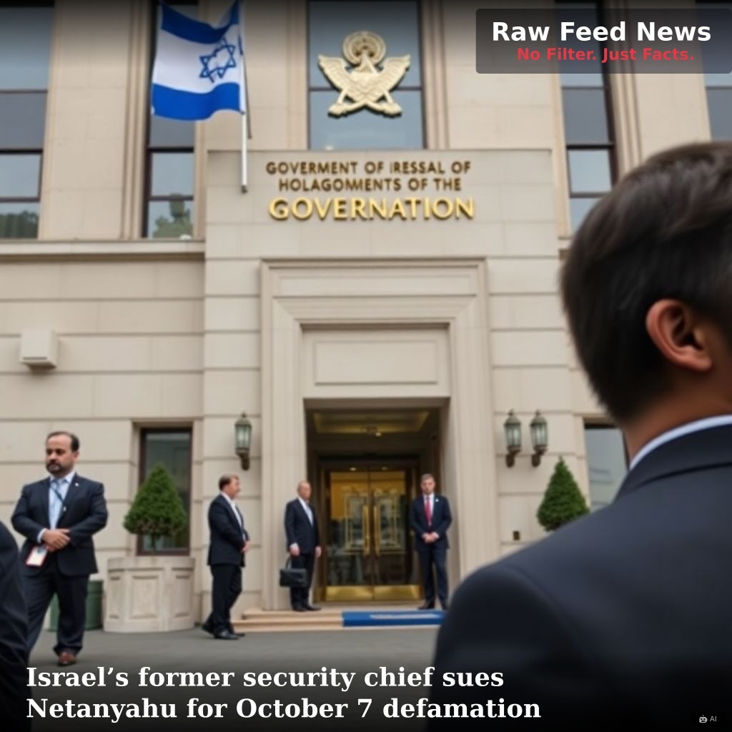 Israel’s former security chief sues Netanyahu for October 7 defamation