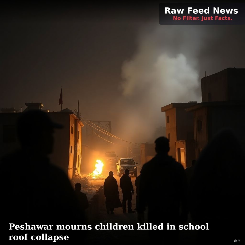 Peshawar mourns children killed in school roof collapse