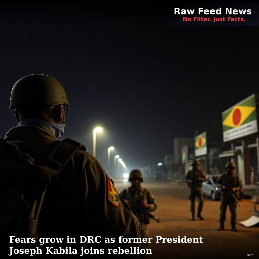 Fears grow in DRC as former President Joseph Kabila joins rebellion