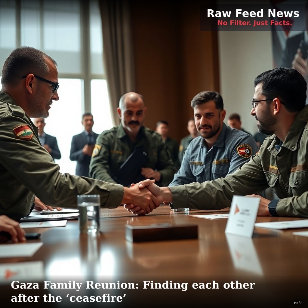 Gaza Family Reunion: Finding each other after the ‘ceasefire’
