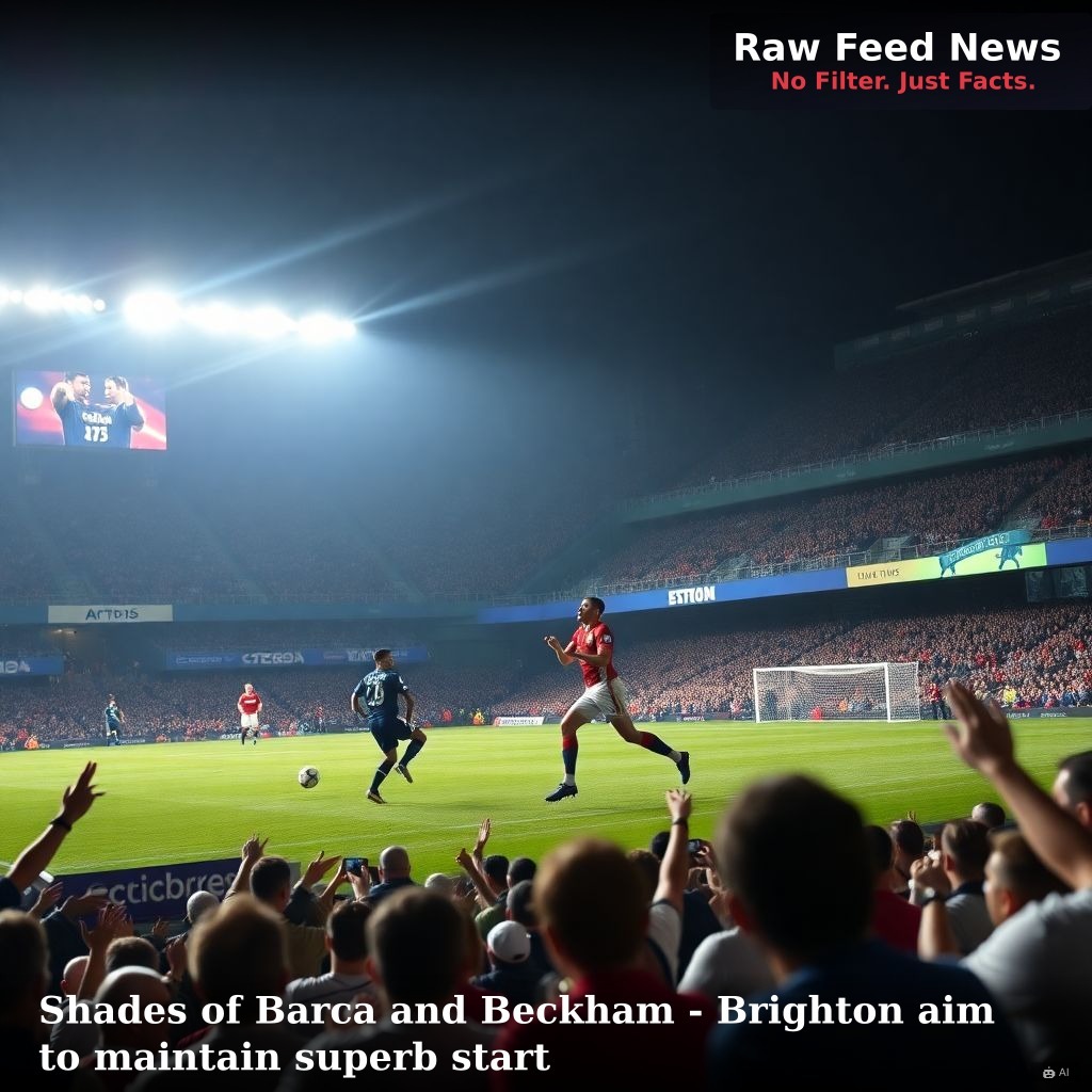 Shades of Barca and Beckham - Brighton aim to maintain superb start