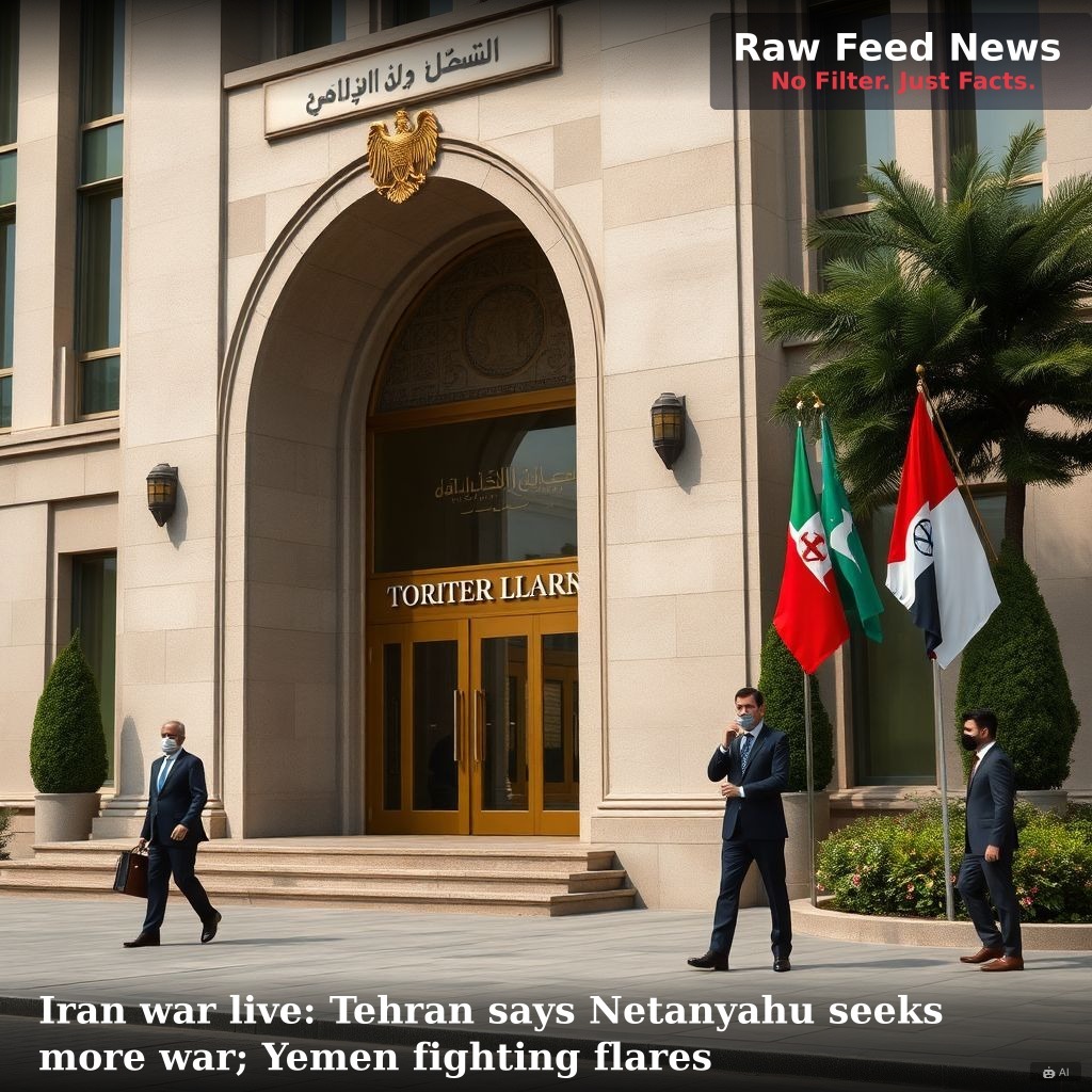Iran war live: Tehran says Netanyahu seeks more war; Yemen fighting flares