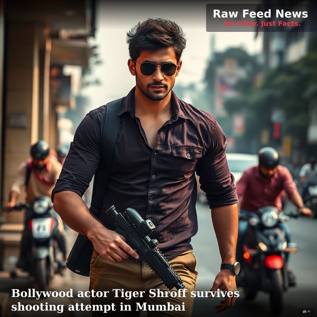 Bollywood actor Tiger Shroff survives shooting attempt in Mumbai