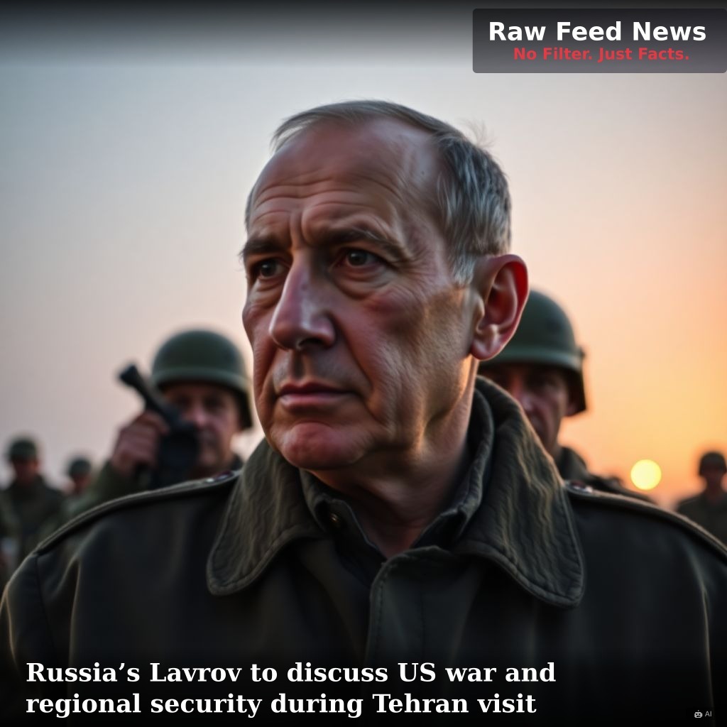 Russia’s Lavrov to discuss US war and regional security during Tehran visit