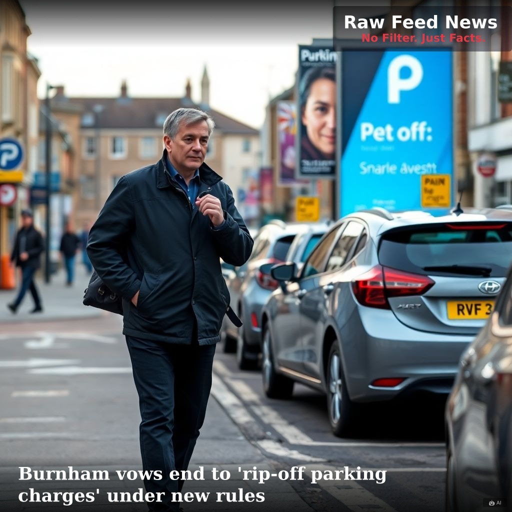 Burnham vows end to 'rip-off parking charges' under new rules