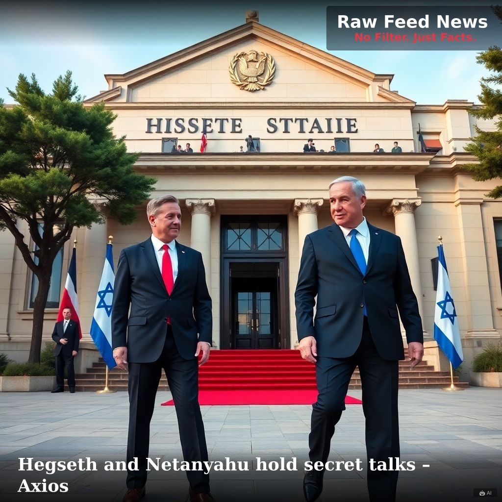 Hegseth and Netanyahu hold secret talks – Axios