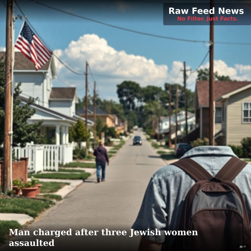 Man charged after three Jewish women assaulted