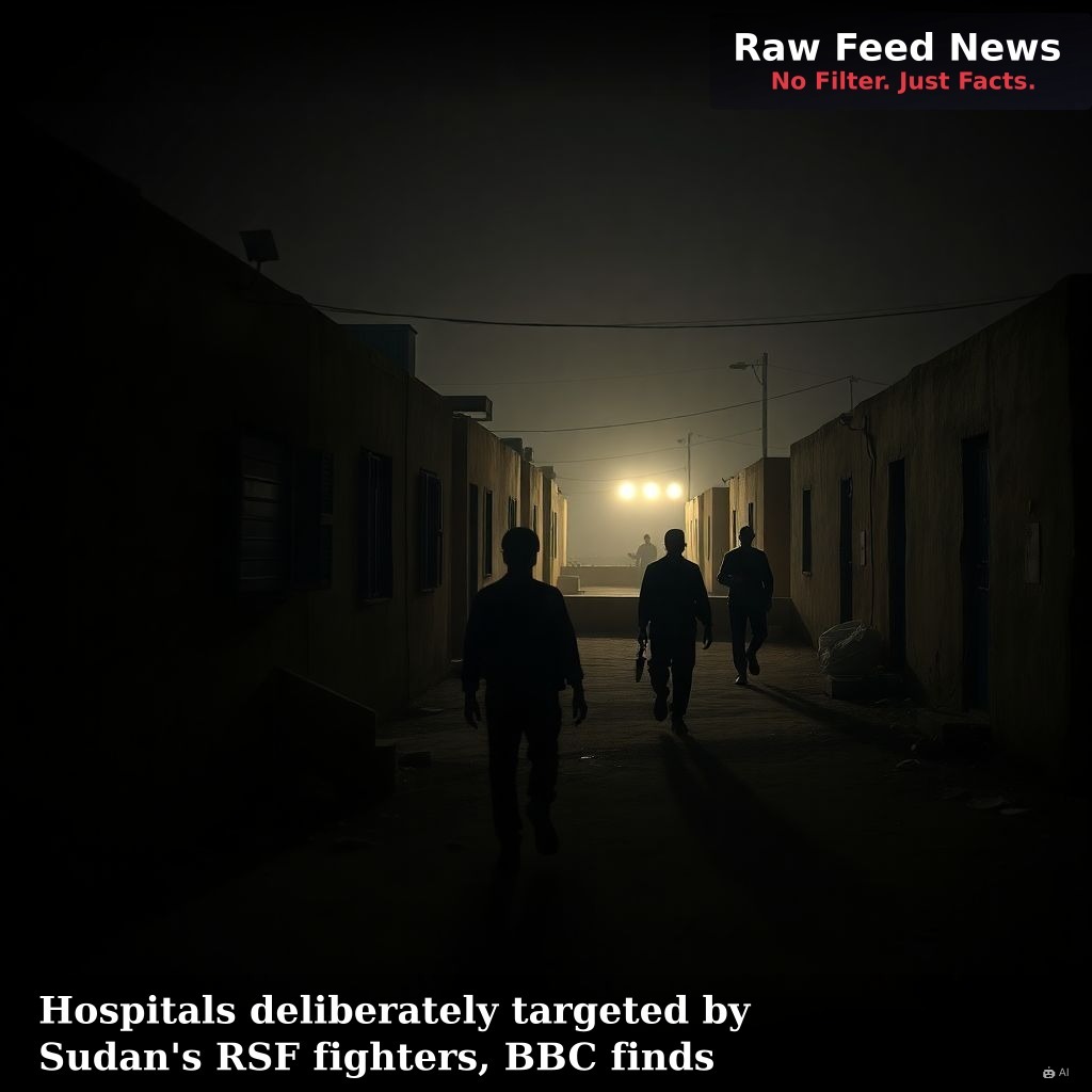 Hospitals deliberately targeted by Sudan's RSF fighters, BBC finds
