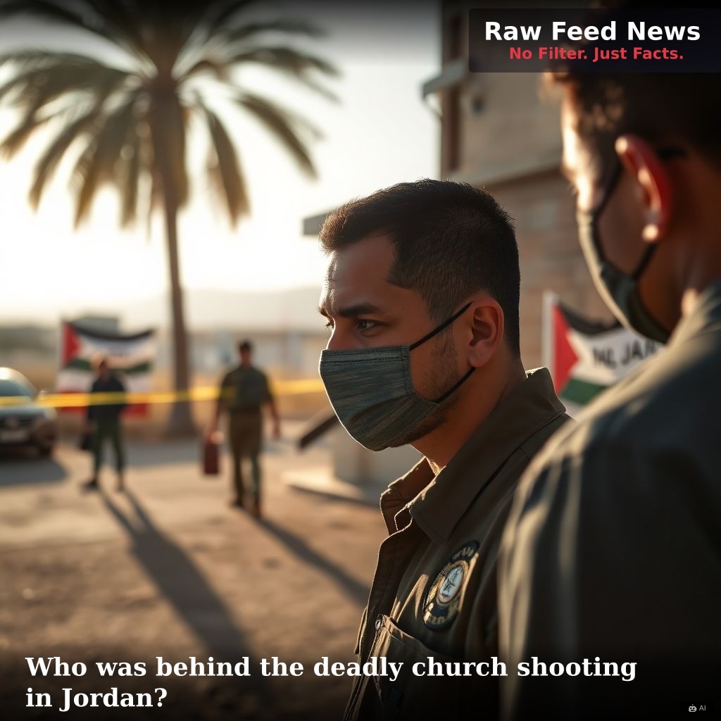 Who was behind the deadly church shooting in Jordan?