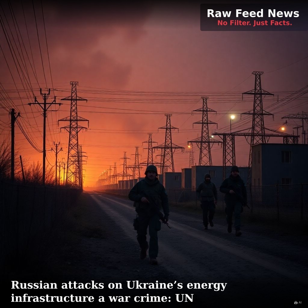 Russian attacks on Ukraine’s energy infrastructure a war crime: UN