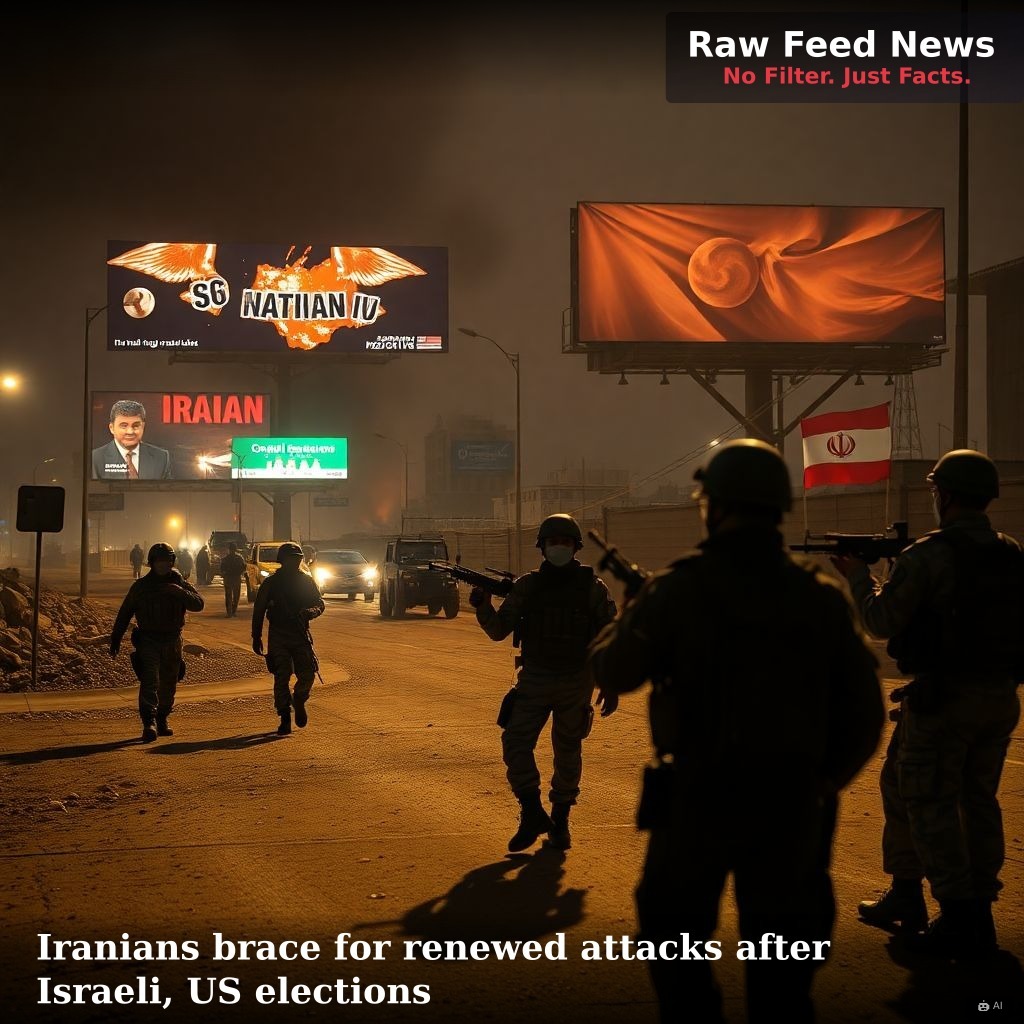 Iranians brace for renewed attacks after Israeli, US elections