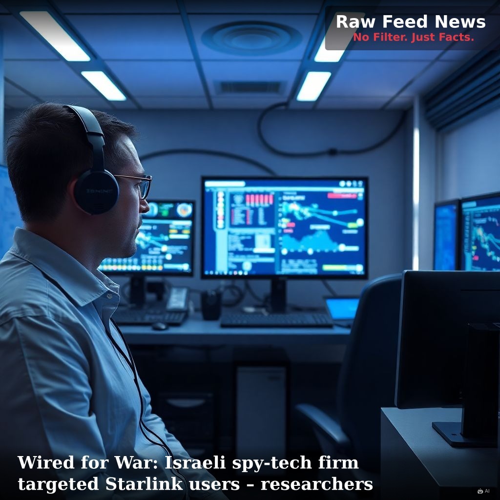 Wired for War: Israeli spy-tech firm targeted Starlink users – researchers