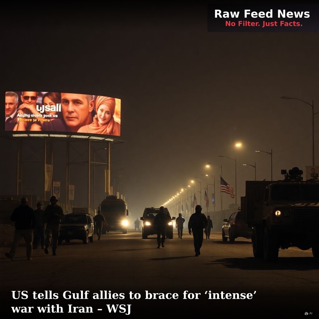 US tells Gulf allies to brace for ‘intense’ war with Iran – WSJ