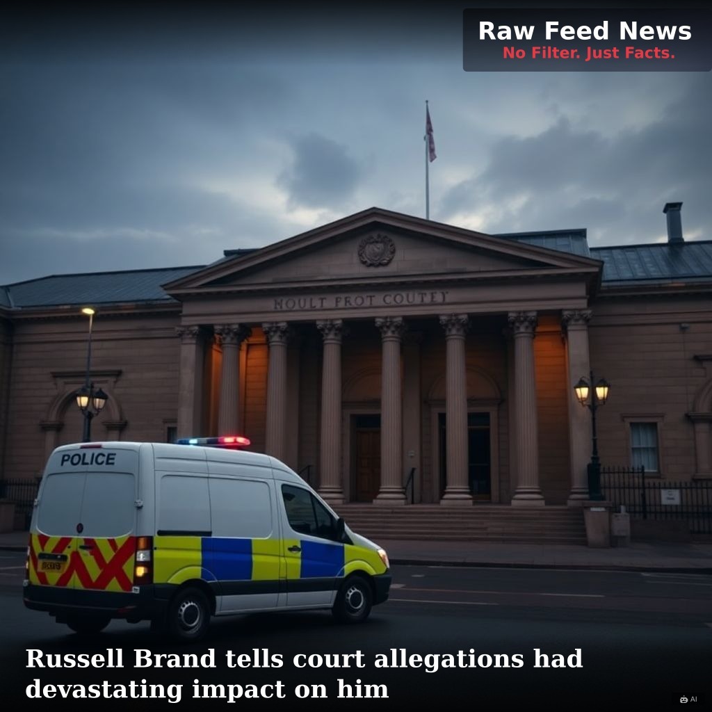 Russell Brand tells court allegations had devastating impact on him