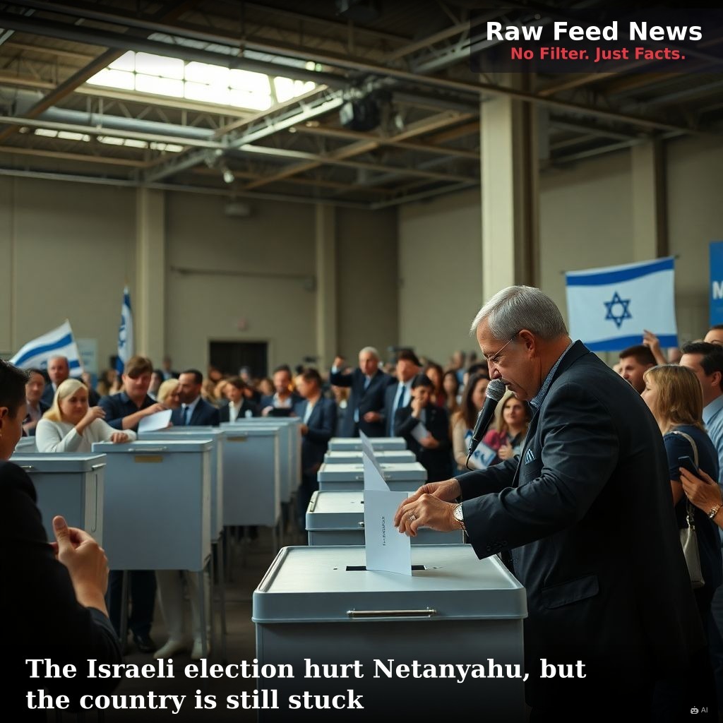The Israeli election hurt Netanyahu, but the country is still stuck