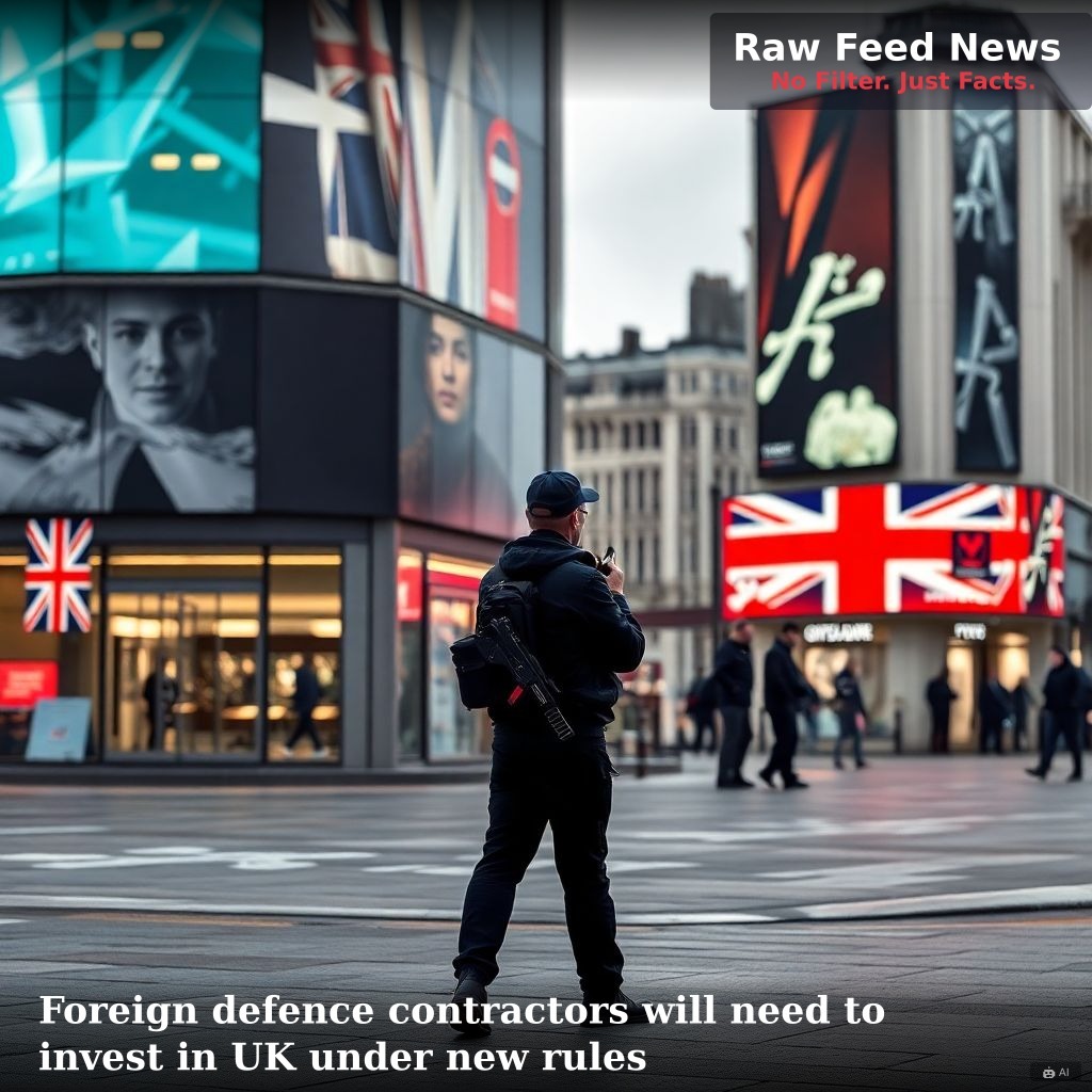 Foreign defence contractors will need to invest in UK under new rules