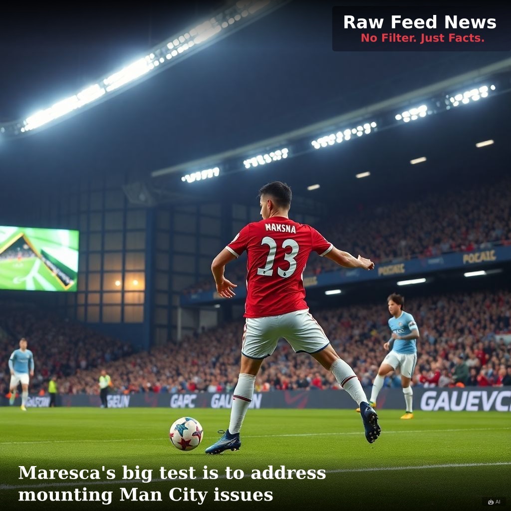 Maresca's big test is to address mounting Man City issues
